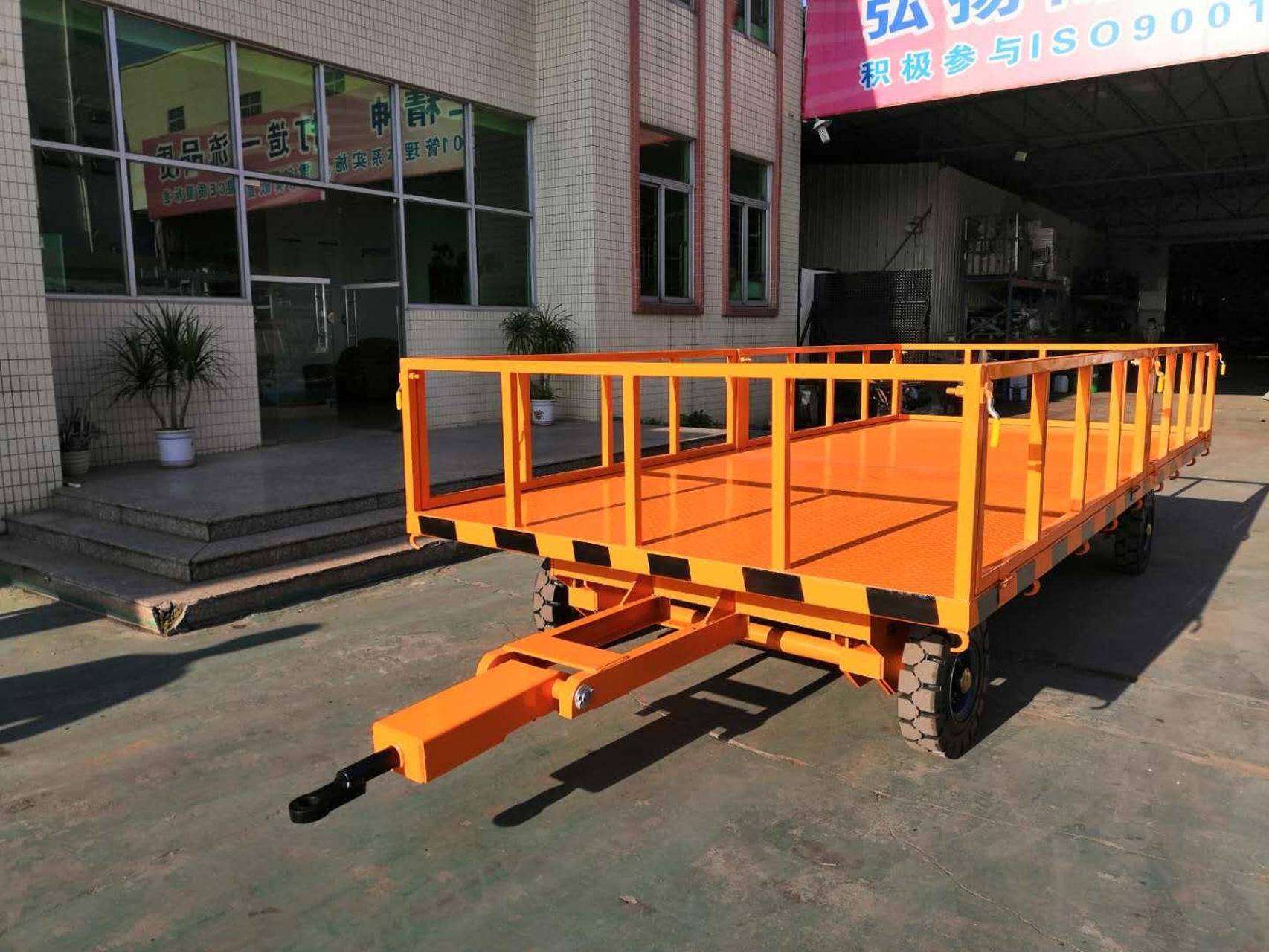5吨护栏型安博（中国）、工业全挂车案例
