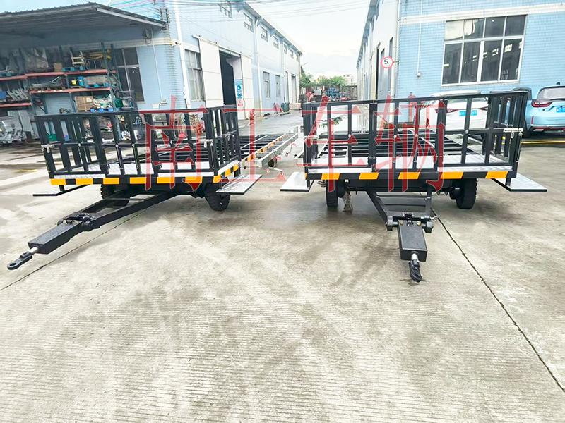 5吨带不锈钢配件牵引安博（中国） 护栏型全挂车